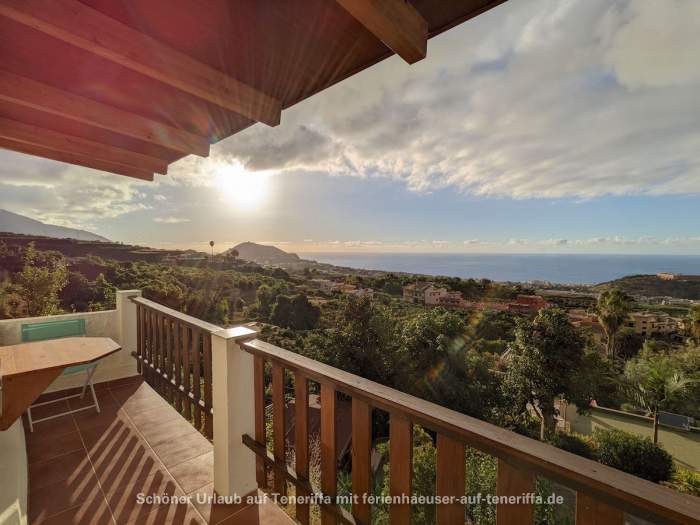 Ferienwohnung auf Urlaubsfinca mit Balkon und Meerblick nahe Puerto