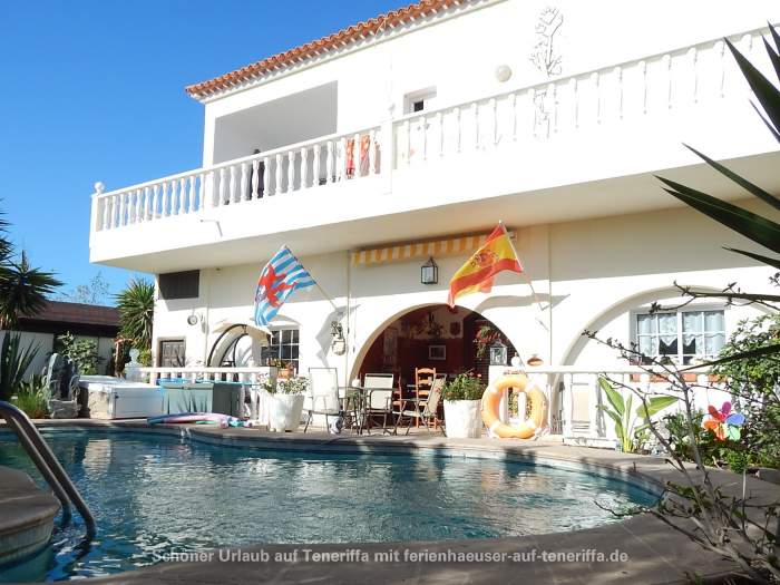 Ferienwohnung bei El Medano mit beheizbarem Pool und Balkon