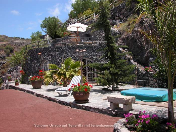 Villa auf Finca mit Whirlpool, Meerblick und 2 Terrassen im Süden