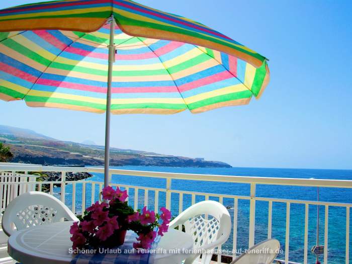 Strandnahe Maisonette mit möblierter Terrasse in Playa San Juan