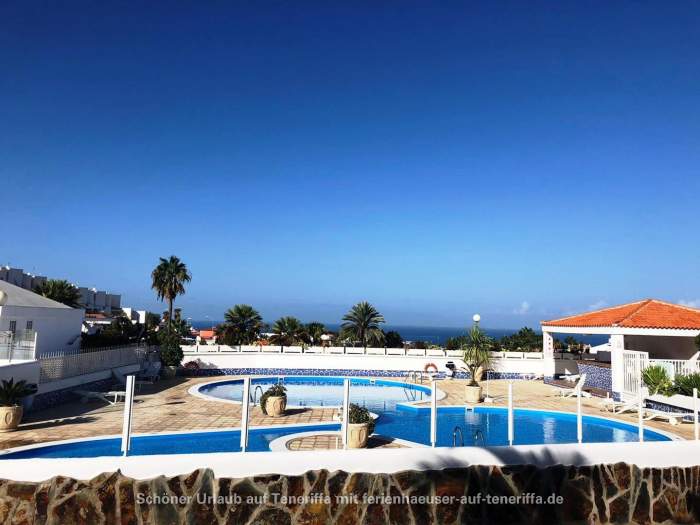 Ferienwohnung mit Pool und Terrasse in ruhiger Lage von Las Américas