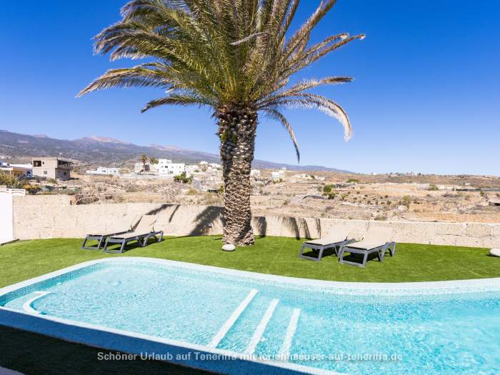 Ferienwohnung mit beheiztem Pool auf Finca im Inselsüden