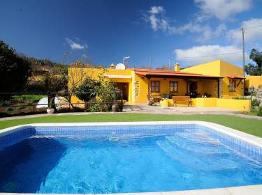 Ferienhaus auf kanarischer Finca mit Pool und Whirlpool - La Esperanza