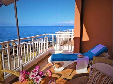 Strandnahe Ferienwohnung in Playa San Juan mit Balkon