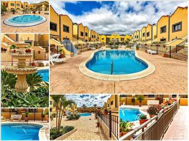 Schön eingerichtete Ferienwohnung mit Pool an der Playa del Duque
