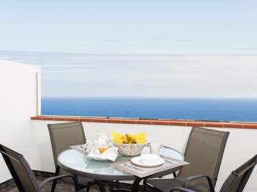 Ferienwohnung mit Meerblick und Balkon in Icod de los Vinos