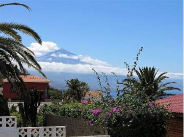 Ruhiges Ferienhaus mit Meerblick und Teideblick in Mesa del Mar