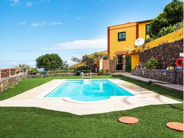 Orotava: FeWo auf großem Anwesen mit Pool und Garten