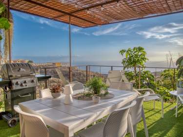 Villa für 6 Personen mit Meerblick und beheiztem Pool bei Adeje
