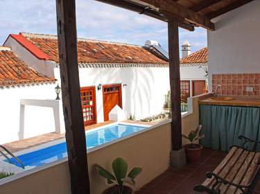 Kanarisches Ferienhaus mit Pool