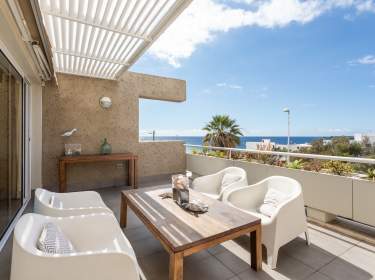 Meerblick Apartment mit 3 Schlafzimmern und 2 Terrassen in Meernähe
