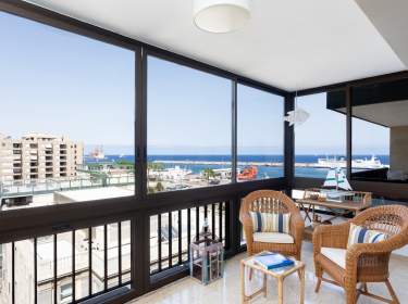 Komfortable Ferienwohnung mit Meerblick in Santa Cruz de Tenerife