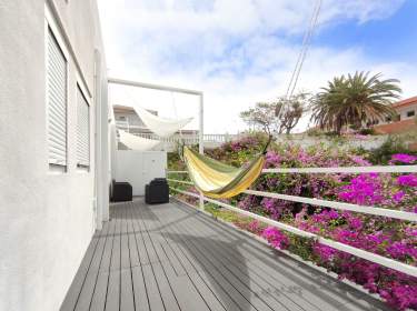 Modernes Studio mit Balkon und Sitzecke in Puerto de la Cruz