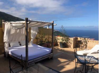 Ferienwohnung mit Meerblick und Terrasse im Nordwesten von Teneriffa