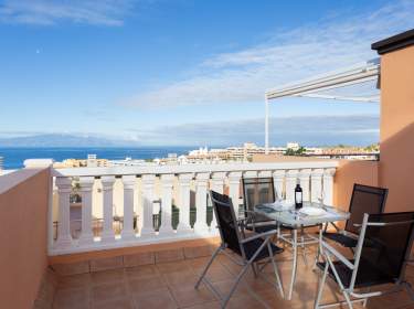 Ferienwohnung mit Pool und traumhaftem Blick nach La Gomera