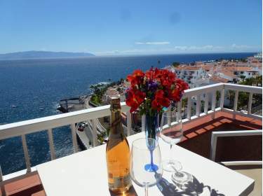 Ferienwohnung mit herrlichem Meerblick bis nach La Gomera