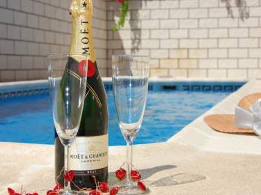 Ferienhaus mit Privatpool in ruhiger Lage im sonnigen Südwesten