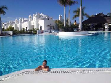 Ferienwohnung mit Pool und Meerblick an der Costa Adeje