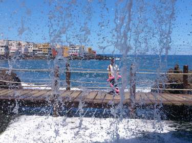 Playa Jardin Wasserfall