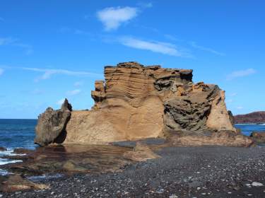 Lanzarote Felsen Küste