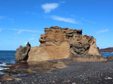 Lanzarote Felsen Küste