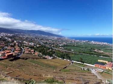 La Orotava Blick vom Mirador Humboldt